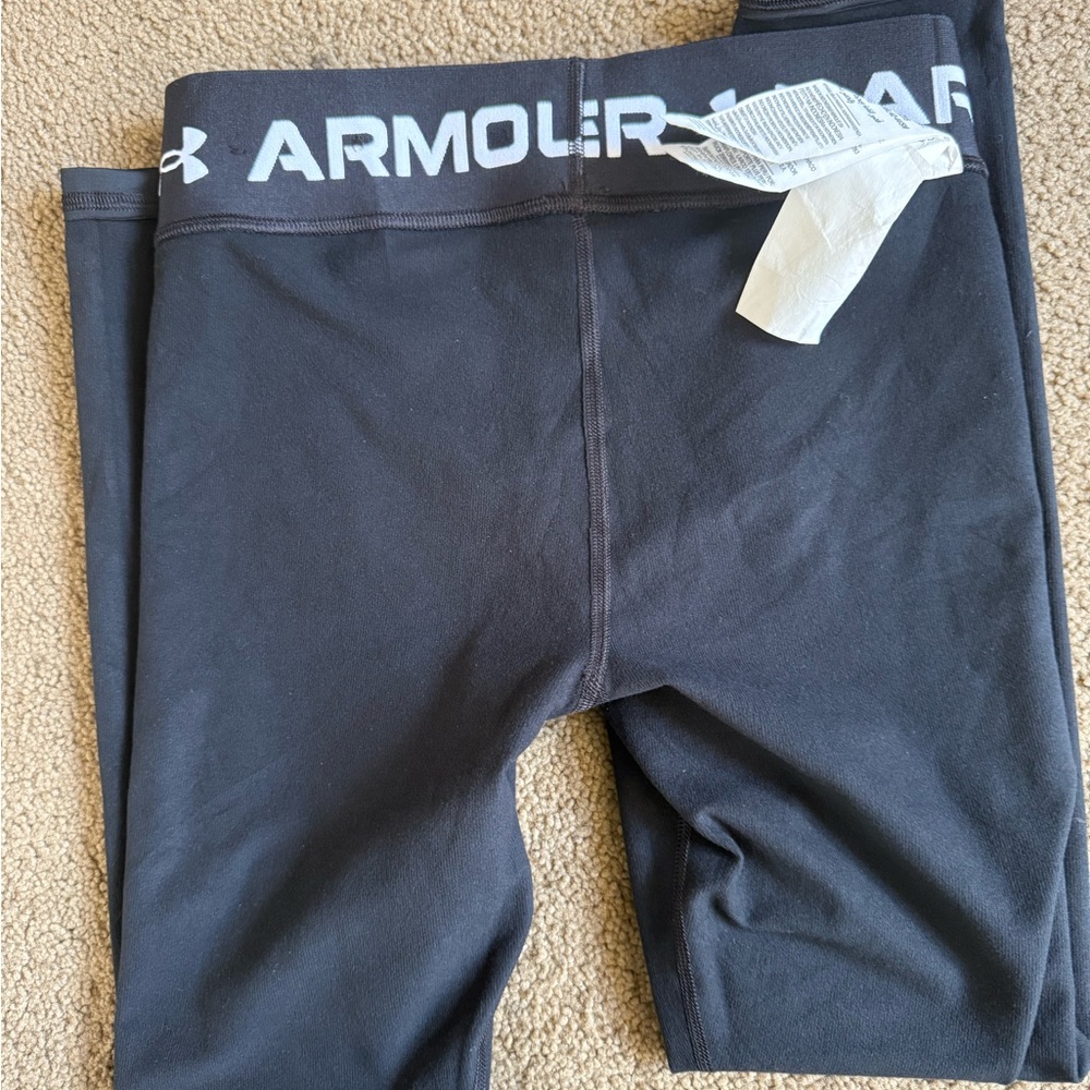 UNDER ARMOUR Womens Heat Gear Slim Leggings Size S - Picture 6 of 10